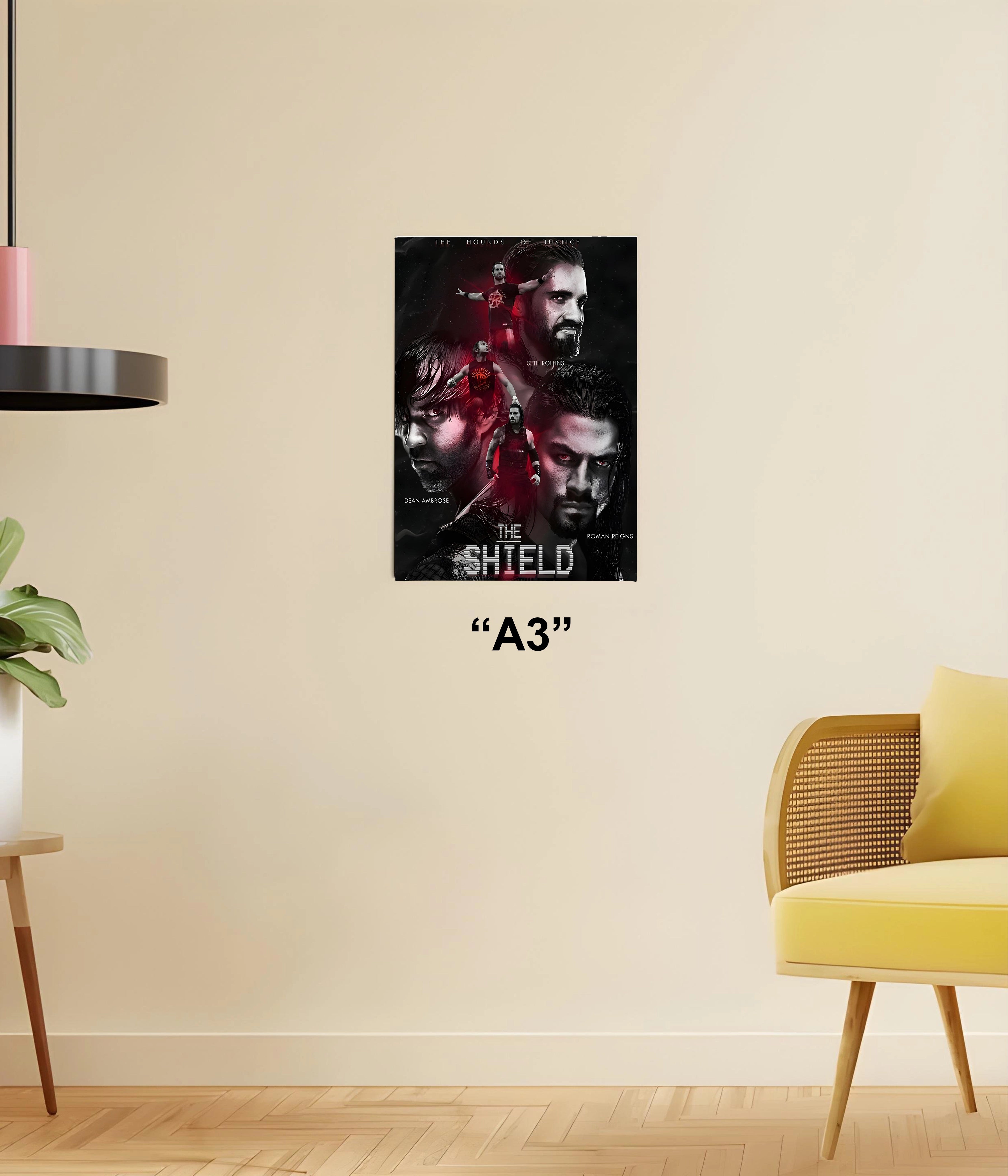 The Shield – Brotherhood Reigns WWE Poster A3 Size - Everanta