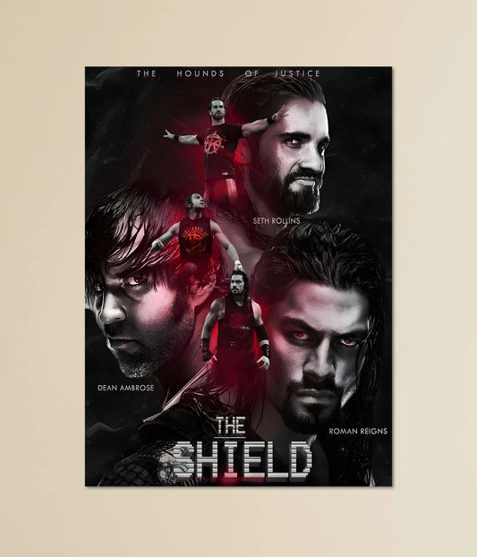 The Shield – Brotherhood Reigns WWE Poster Main Image - Everanta