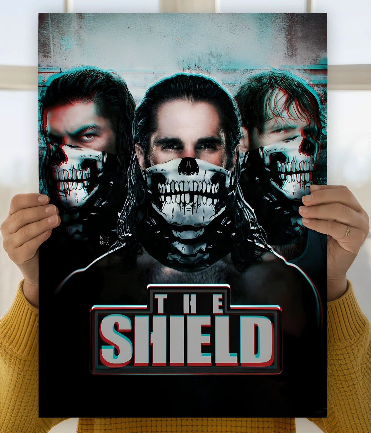 The Shield – WWE Brotherhood Wall Poster Main Image - Everanta
