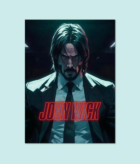 The Silent Retribution – John Wick Poster Main Image - Everanta