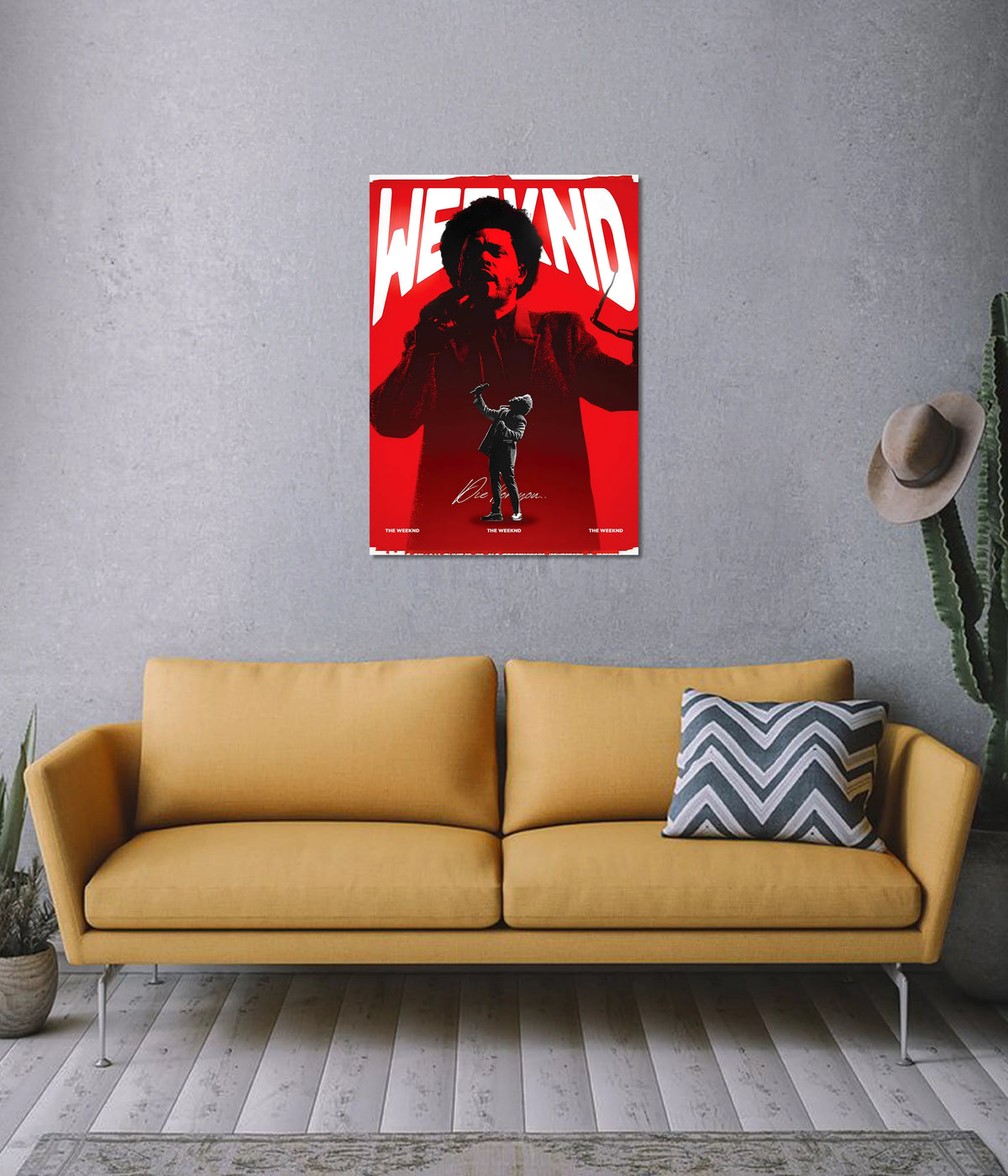 The Weeknd – Die For You Wall Poster - Everanta