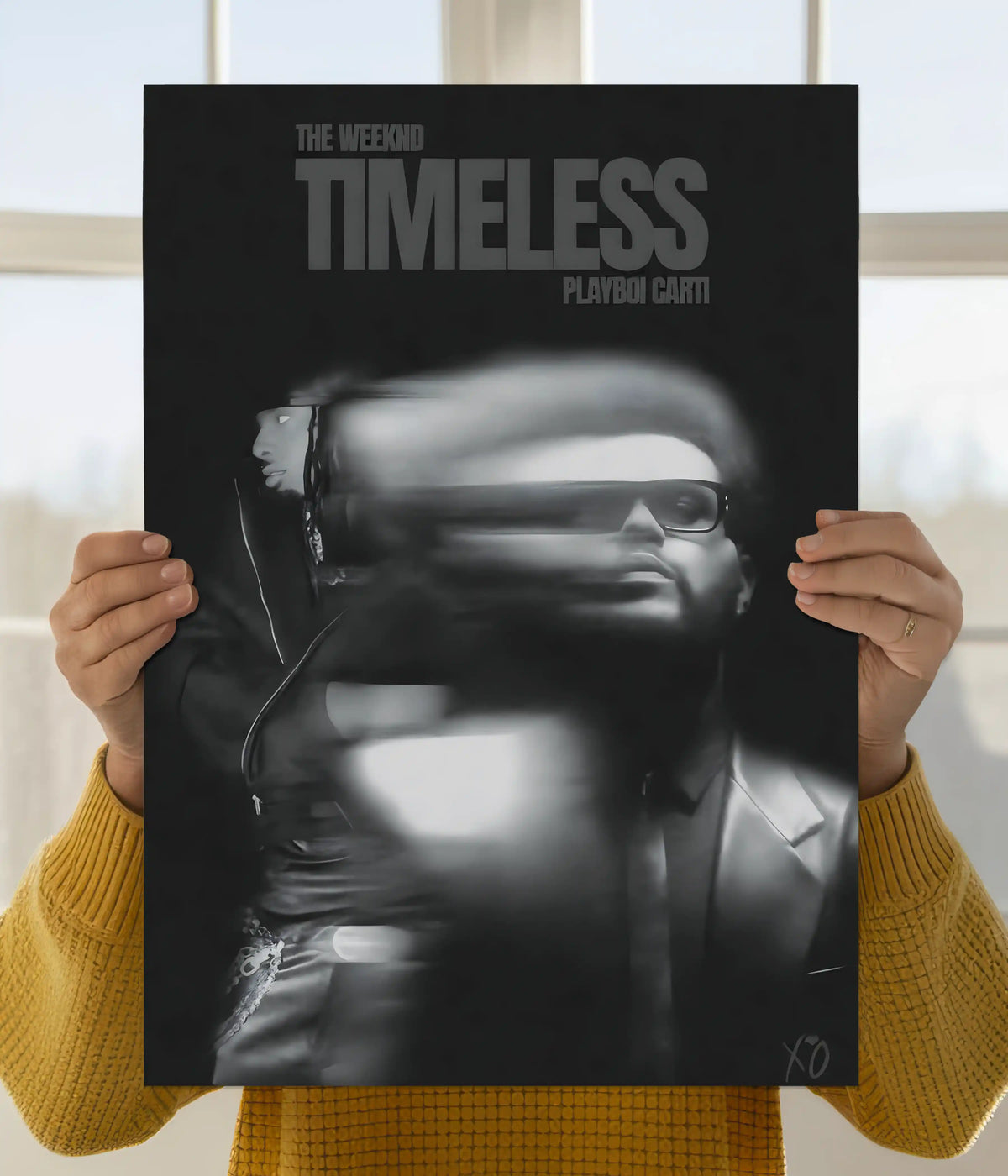 The Weeknd “Timeless” Black Aesthetic Poster Main Image - Everanta