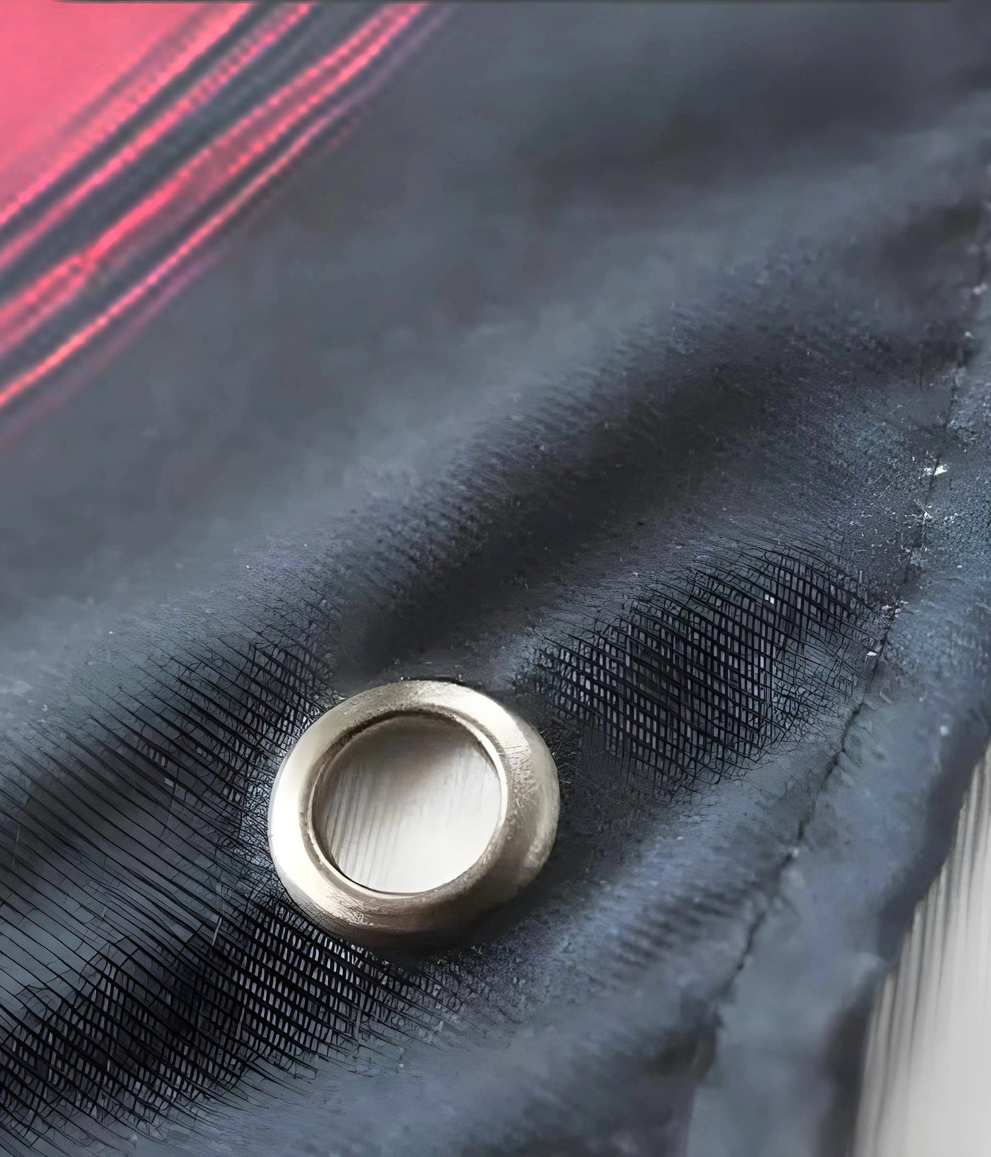 Third Eye Radiance Wall Art Tapestry Corner Metal grommets