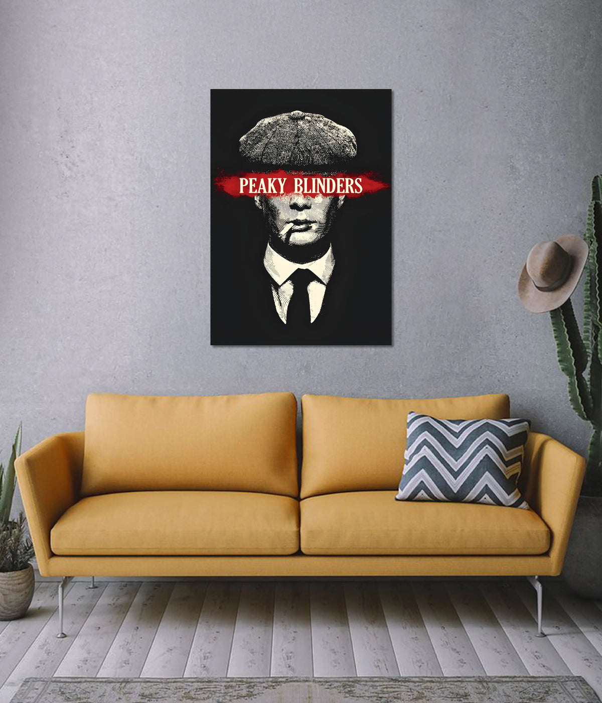 Thomas Shelby - Peaky Blinders Poster on Wall - Everanta