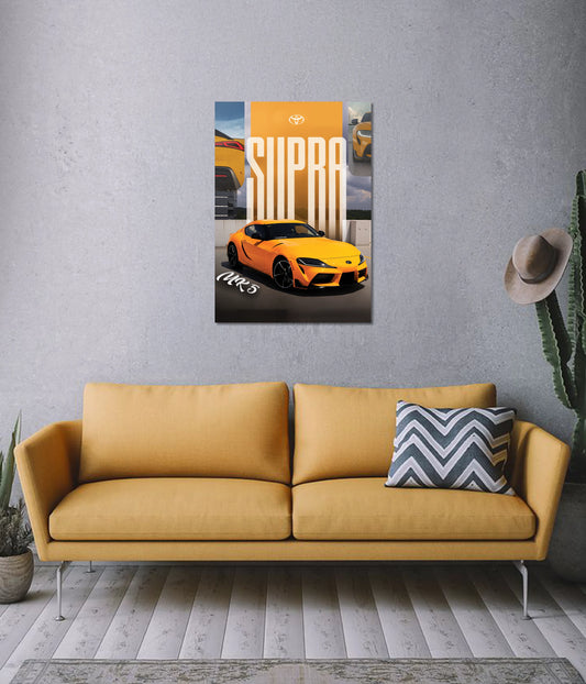 Toyota Supra MK5 Wall Poster - Everanta