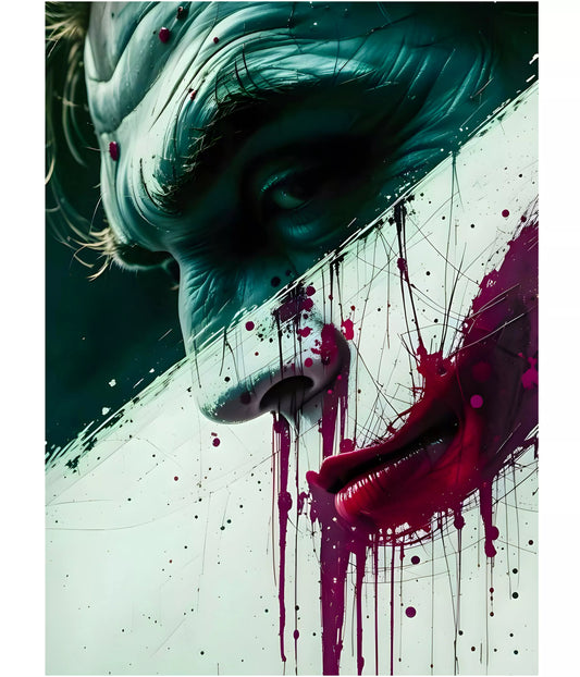 Twisted Smile – Joker Wall Poster Main Image - Everanta