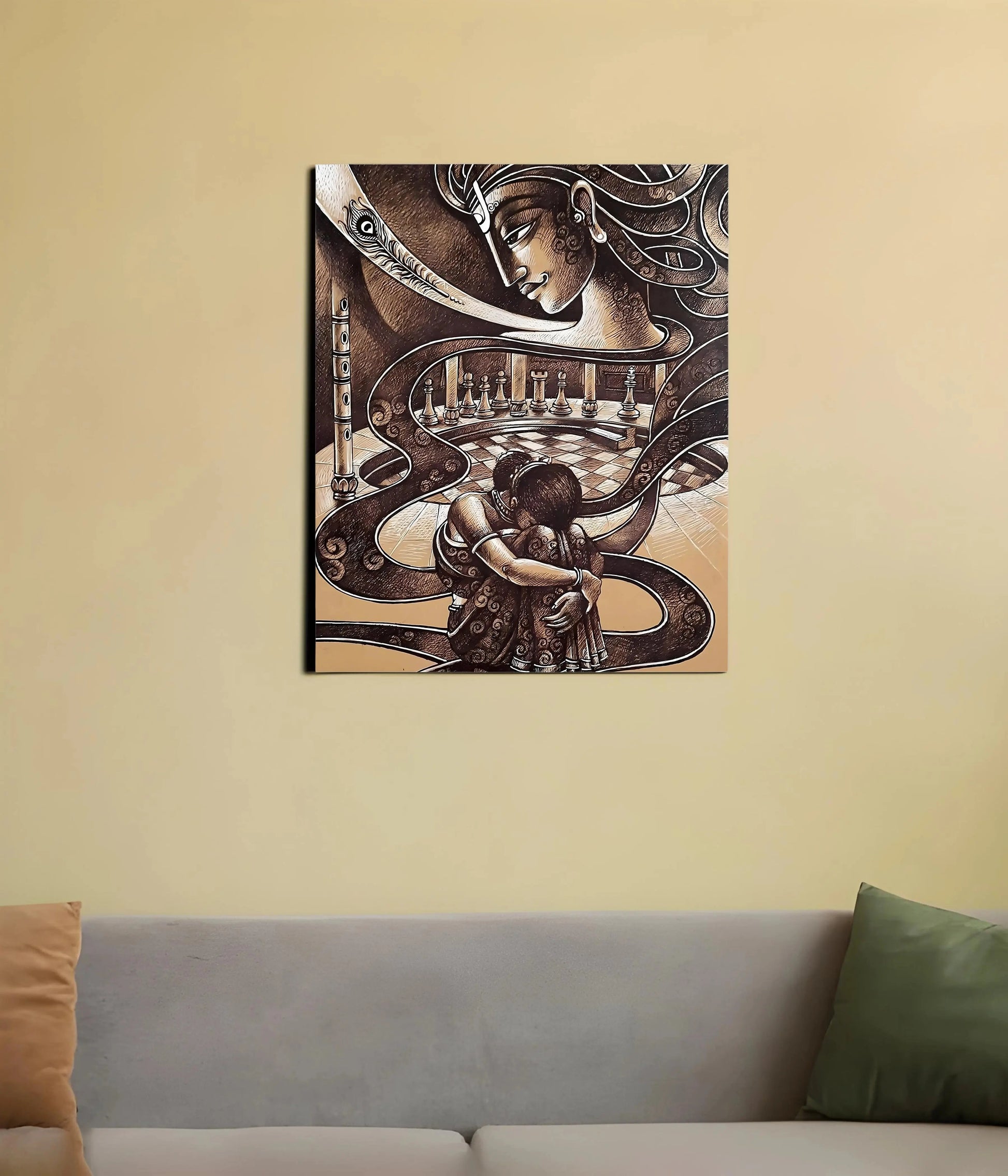 Vastra Haran: The Eternal Protector Canvas Print 16X20 inches