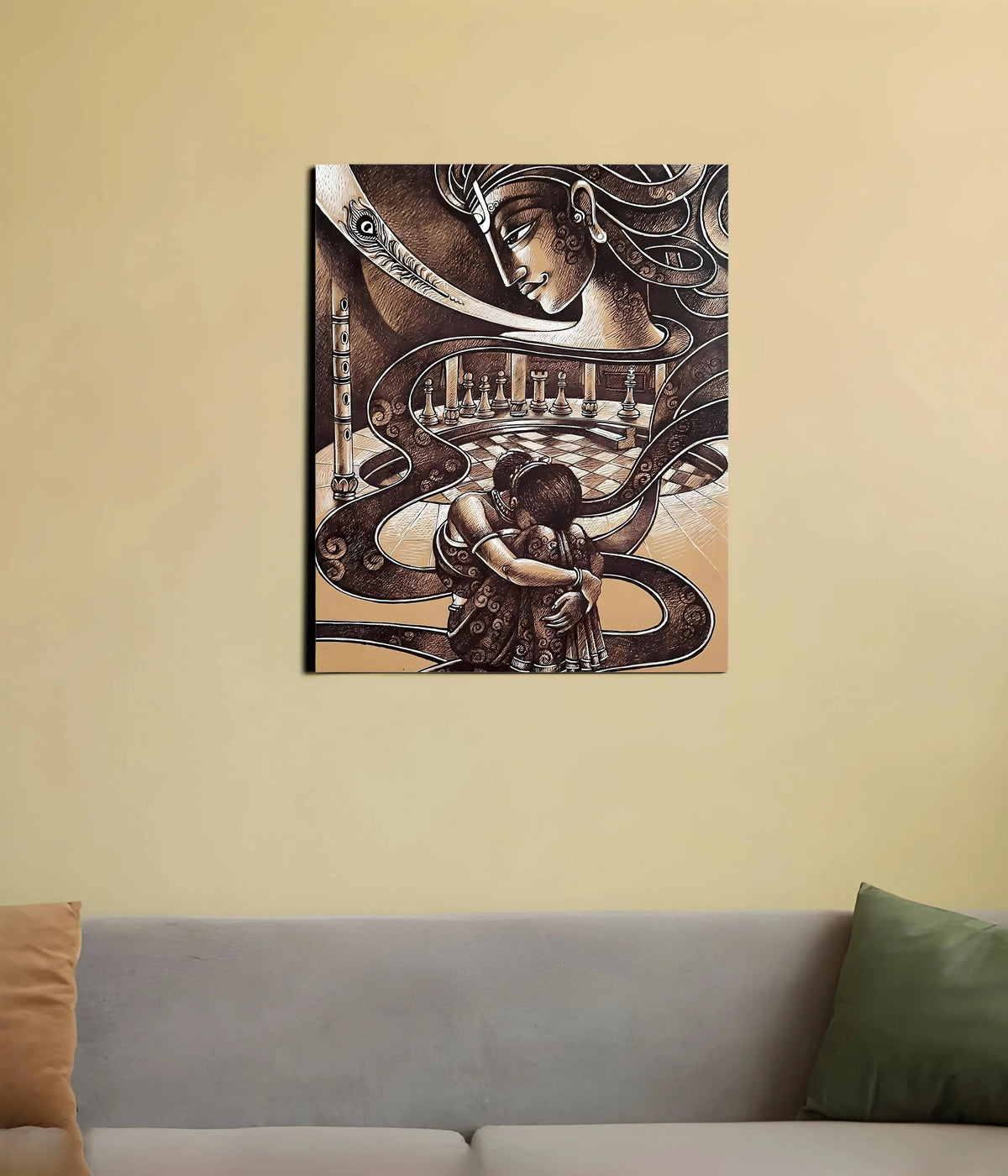 Vastra Haran: The Eternal Protector Canvas Print 16X20 inches