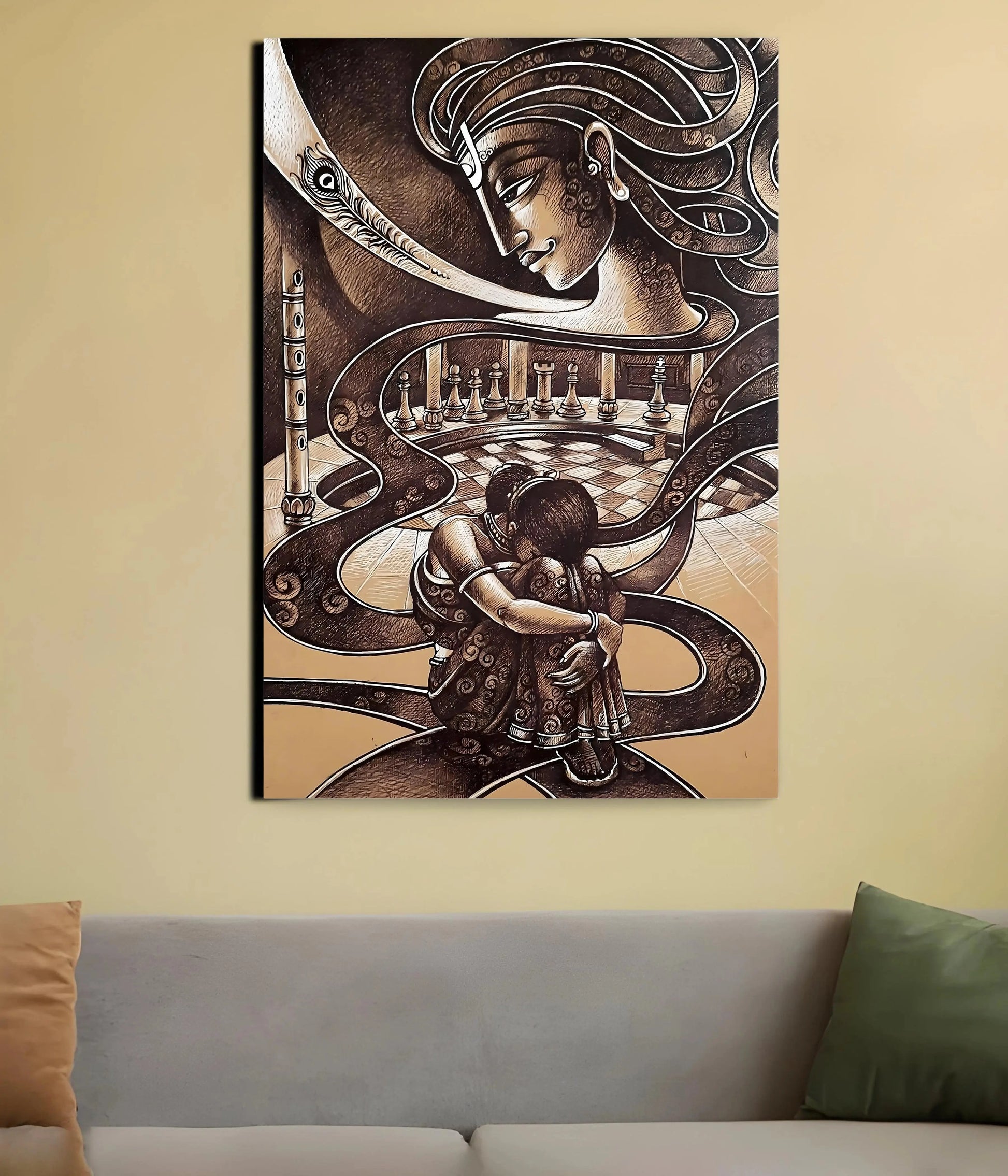 Vastra Haran: The Eternal Protector Canvas Print 20X30 inches