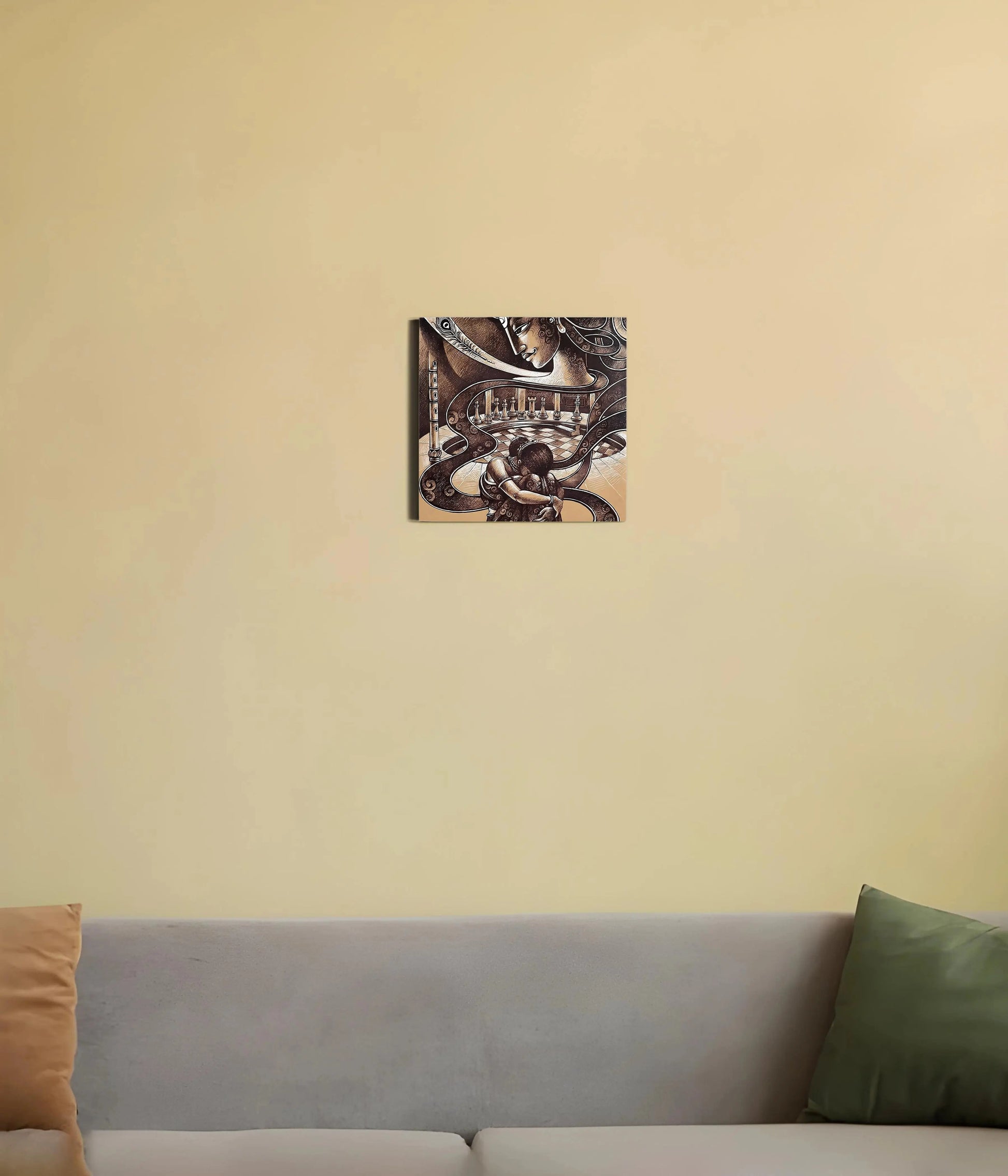 Vastra Haran: The Eternal Protector Canvas Print 8X8 inches