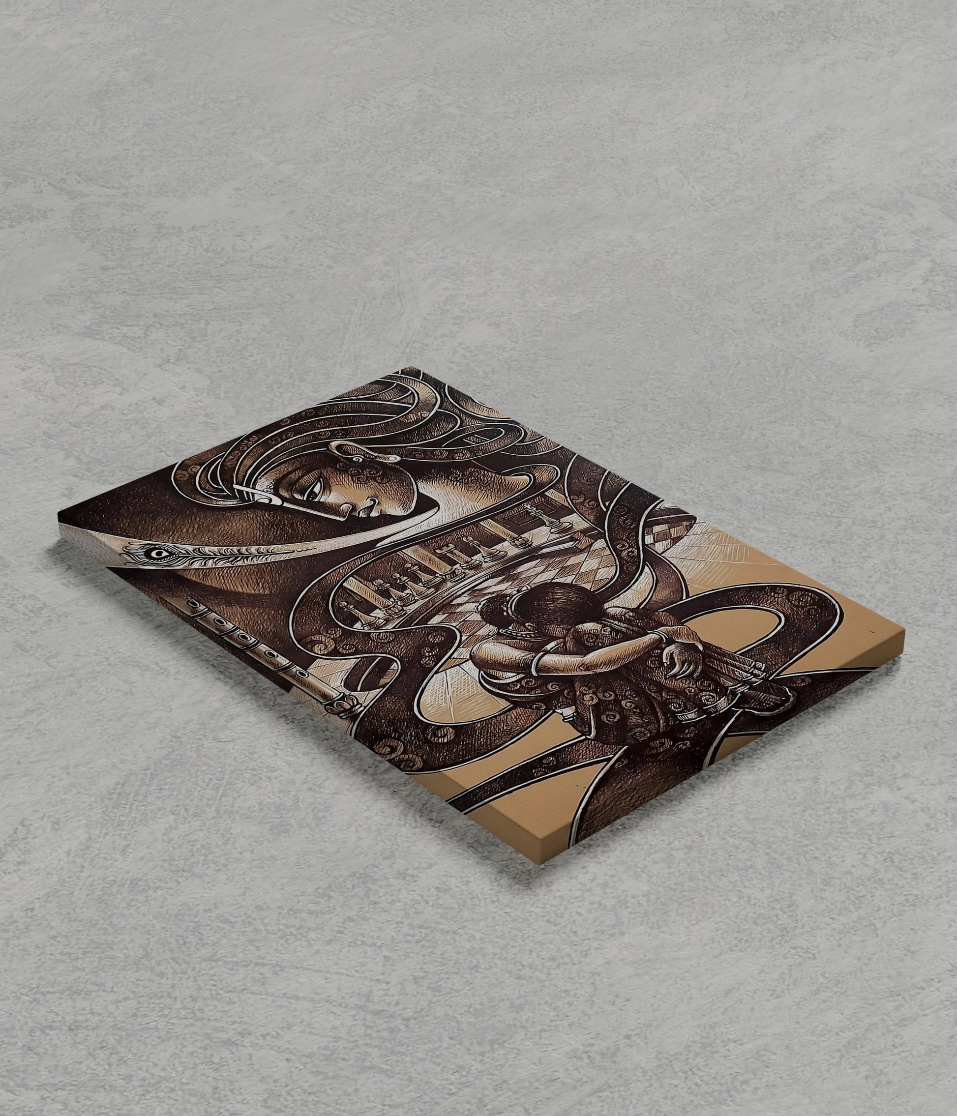 Vastra Haran: The Eternal Protector Canvas Print Bottom Look