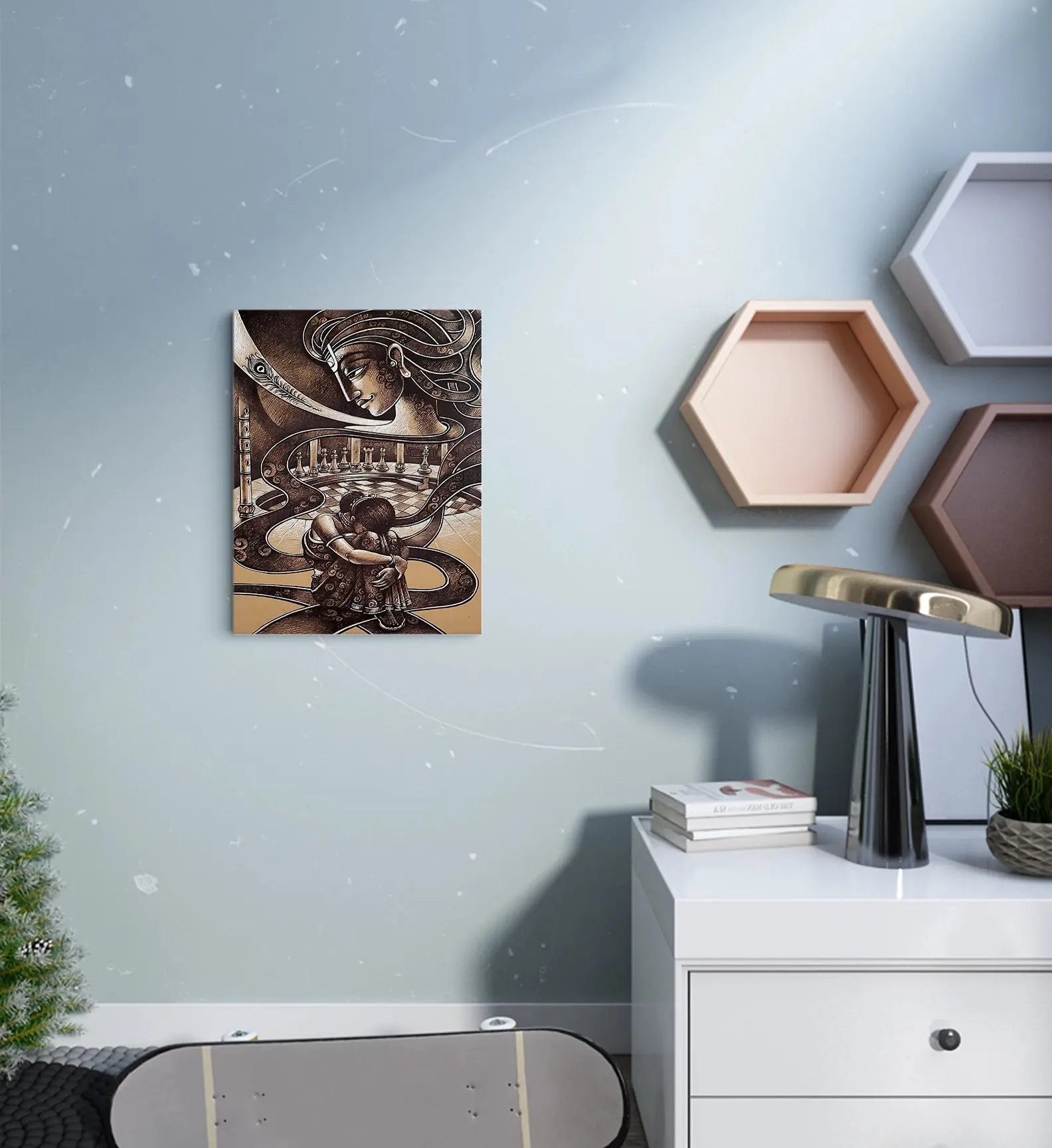 Vastra Haran: The Eternal Protector Canvas Print Living Room Look