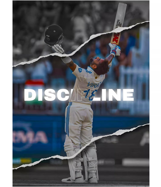 Virat Kohli Poster of Discipline Celebration Main Image - Everanta