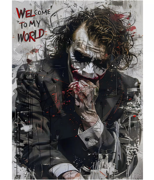 Welcome to My World - Joker Wall Poster Main Image - Everanta