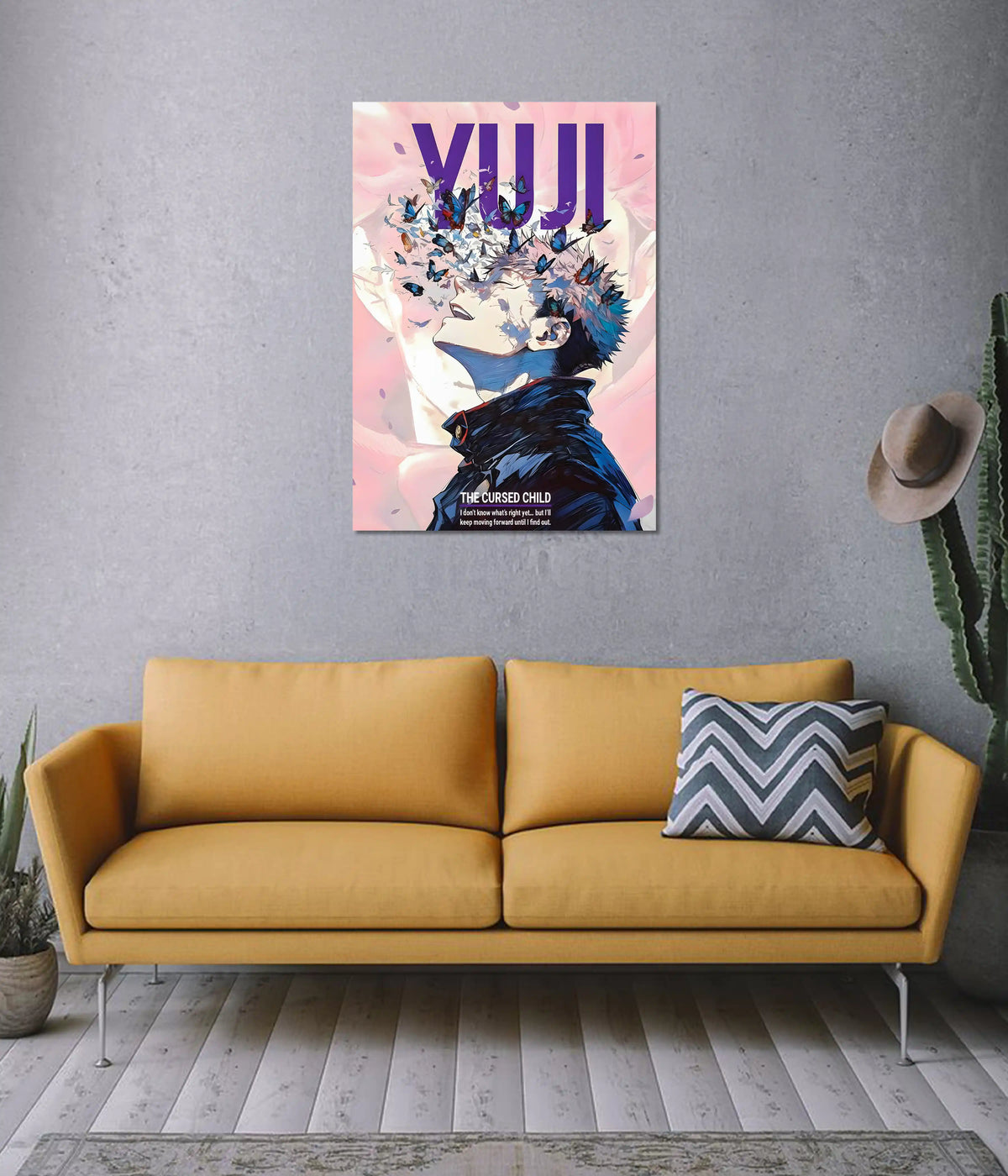 Yuji Itadori – The Cursed Child Poster on Wall - Everanta