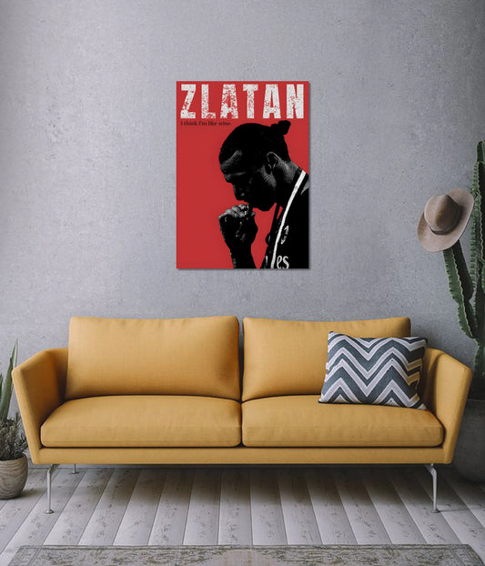 Zlatan Ibrahimović – “Like Wine” Wall Poster - Everanta
