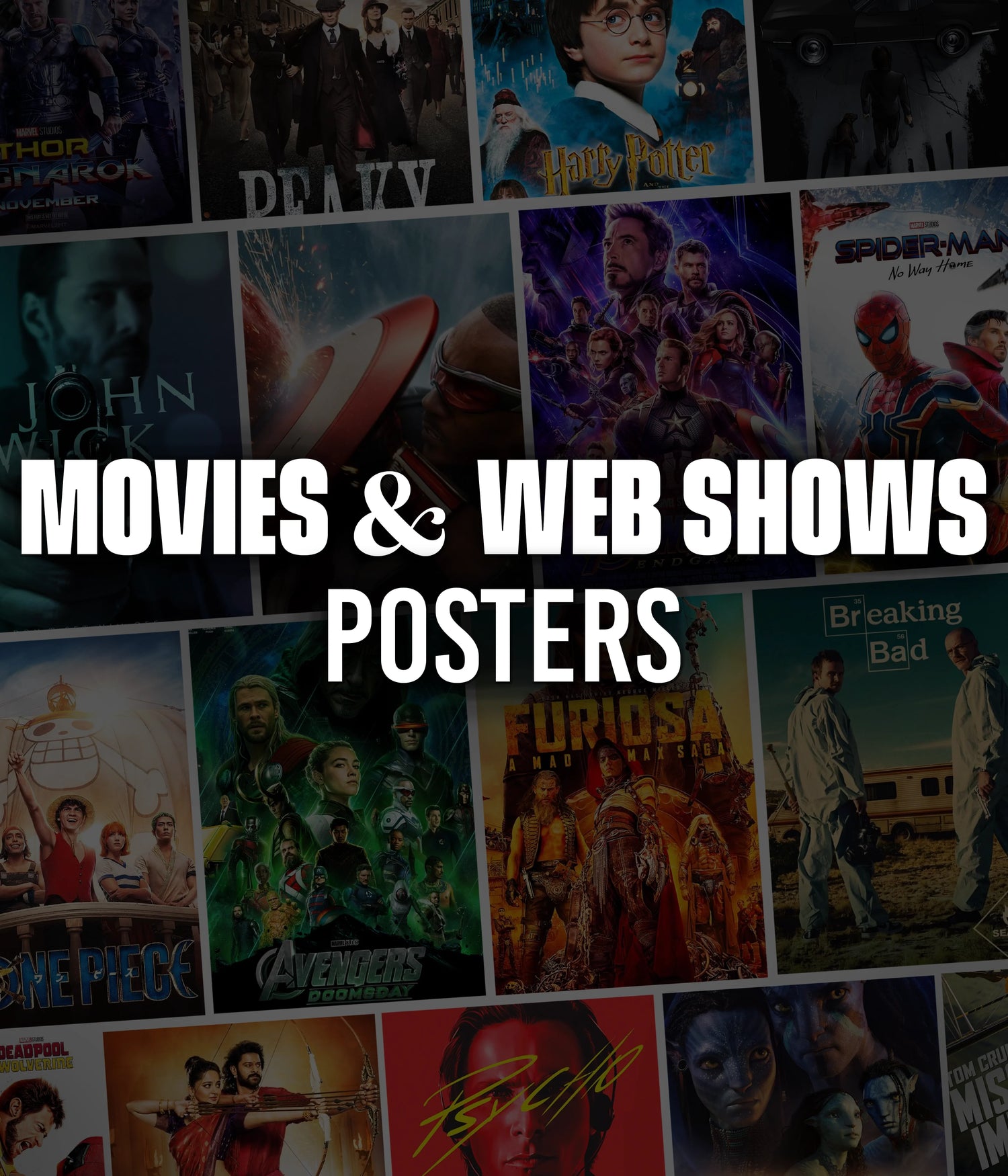 Movies and Web shows Posters - Everanta