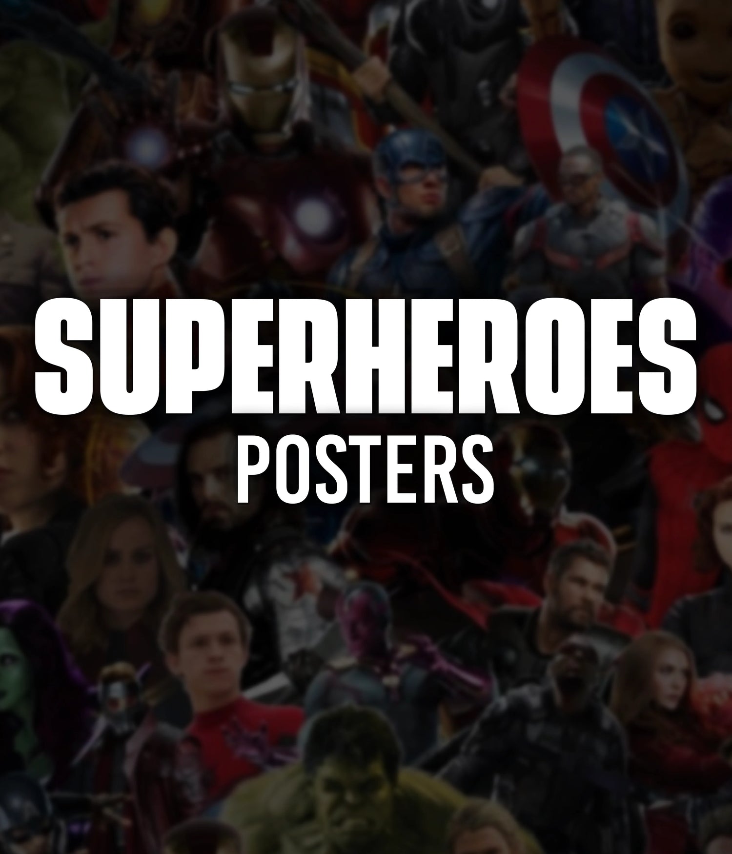 DC and Marvel Superheroes Posters - Everanta