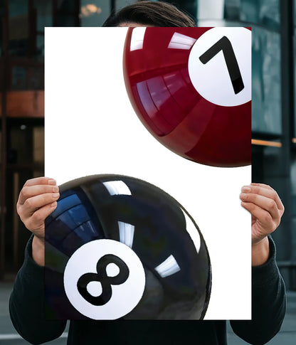 7 & 8 Balance – Minimal Aesthetic Poster Main Image - Everanta