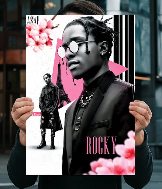 A$AP Rocky Fashion Poster Main Image - Everanta