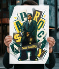 A$AP Rocky Not Guilty Poster