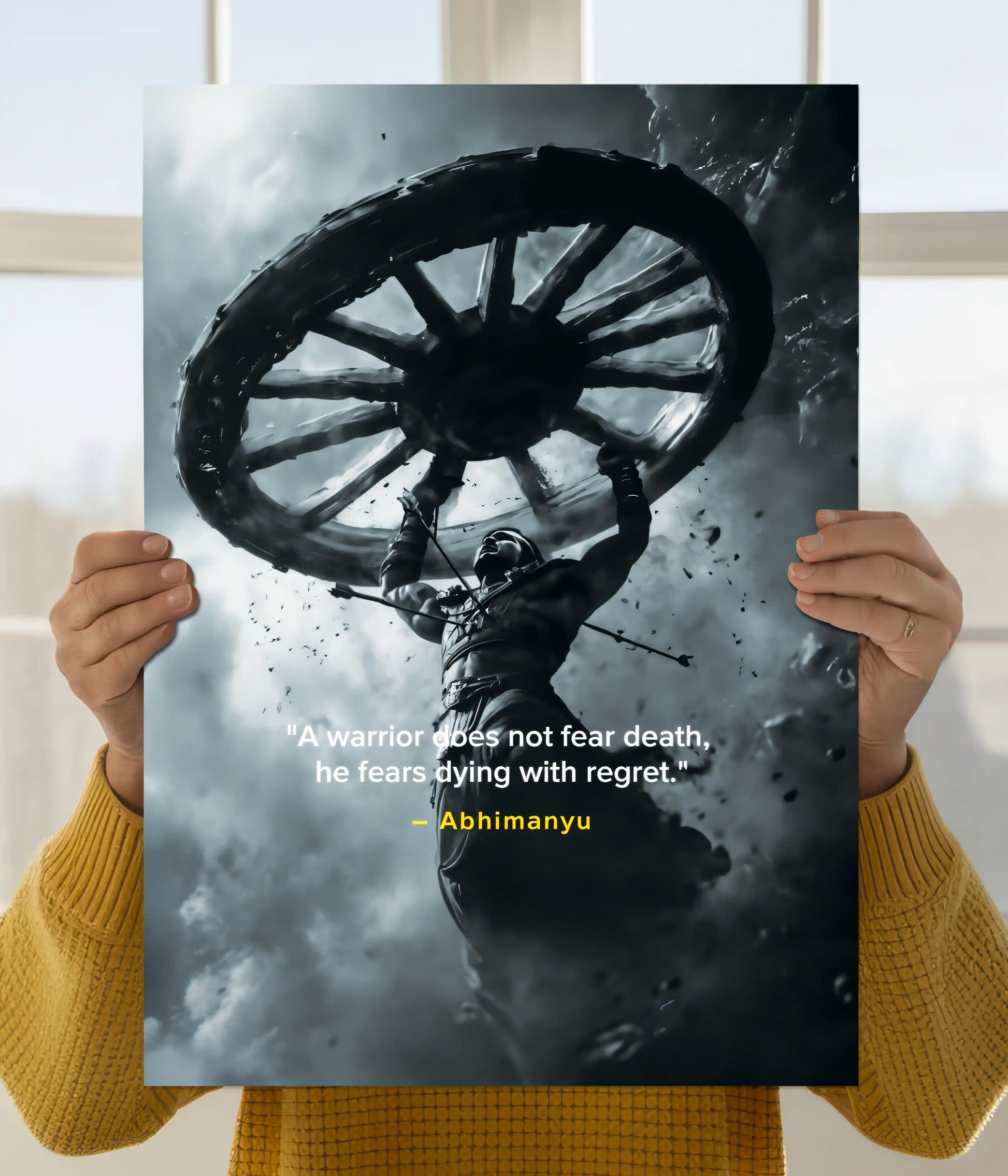 Abhimanyu – The Warrior Without Regret Poster Main Image - Everanta