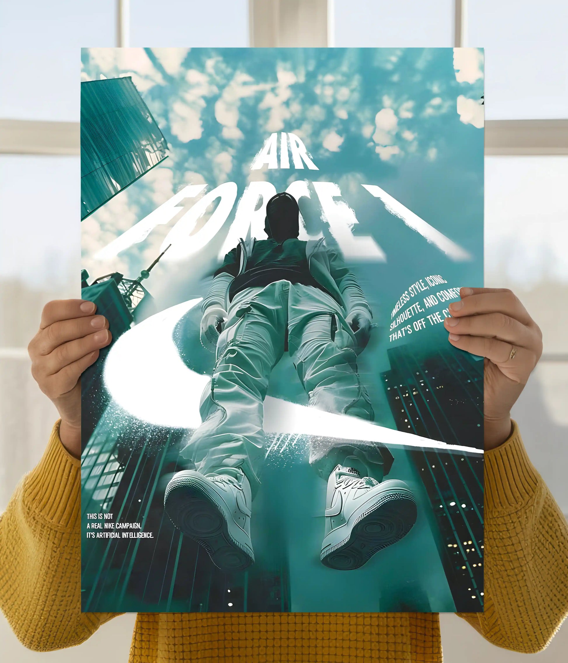 Air Force 1 Urban Aesthetic Wall Poster Main Image - Everanta