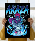 Akaza Demon Slayer Wall Poster