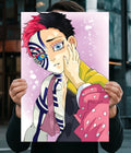Akaza Emotion Moment – Demon Slayer Poster