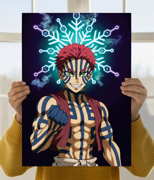 Akaza Upper Rank Three Wall Poster Main Image - Everanta