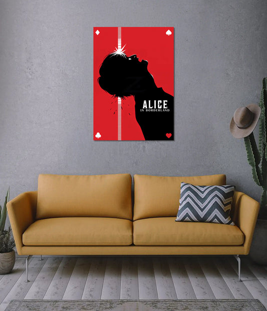 Alice in Borderland Minimal Poster on Wall - Everanta