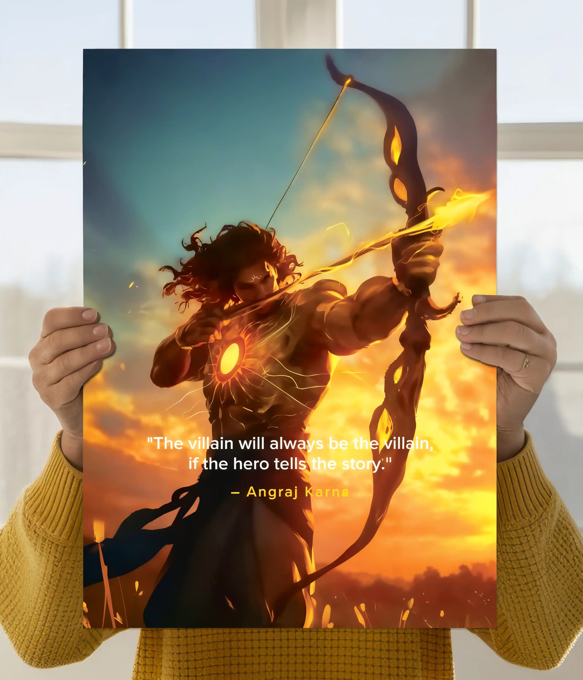 Angraj Karna – The Unheard Hero Devotional Poster Main Image - Everanta