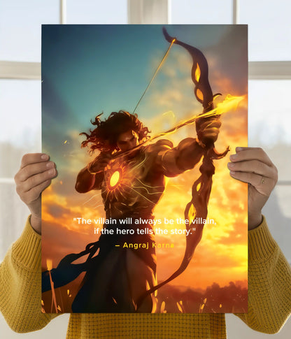 Angraj Karna – The Unheard Hero Devotional Poster Main Image - Everanta