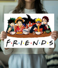Anime Friends – Crossover Wall Poster