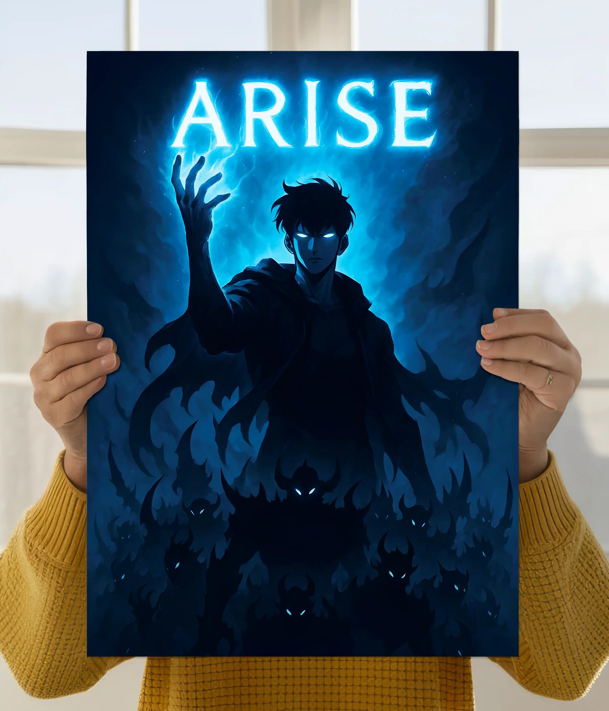 Arise Shadow Monarch Anime Poster - Solo Leveling Main Image - Everanta