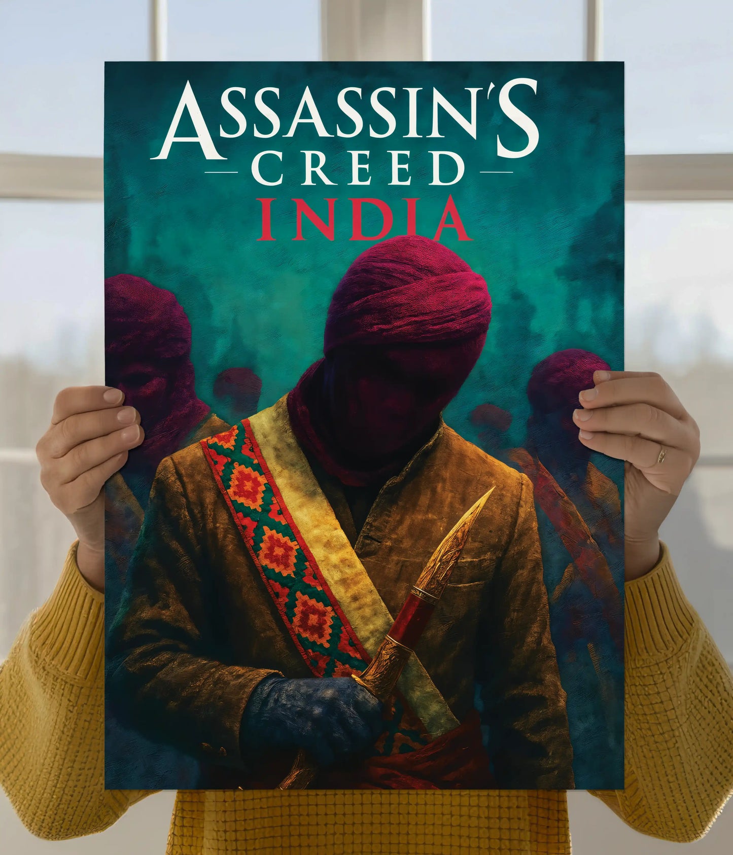 Assassin’s Creed India Aesthetic Gaming Poster Main Image - Everanta