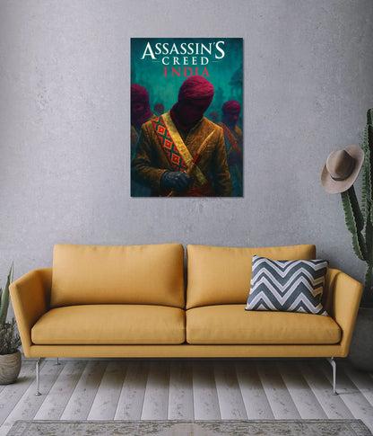 Assassin’s Creed India Aesthetic Gaming Poster on Wall - Everanta