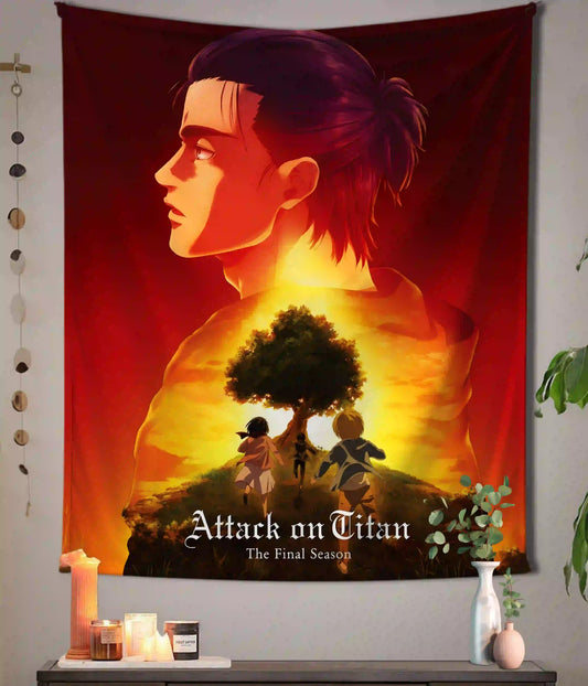 Attack on Titan Final Season Anime Tapestry Main Image - Everanta