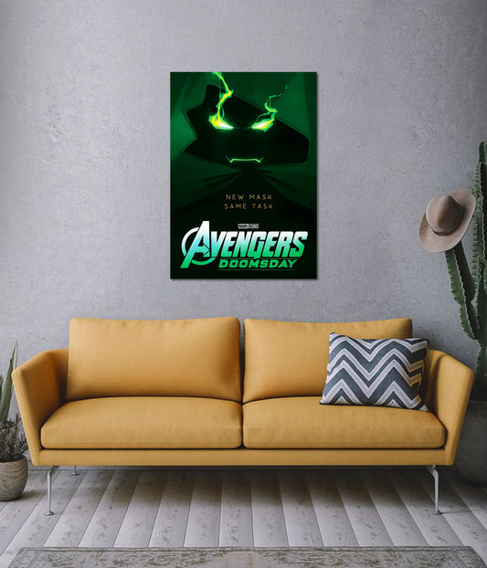 Avengers “Doomsday” Poster – Marvel Villain on Wall - Everanta