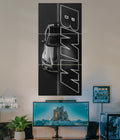 BMW Black & White Split Poster