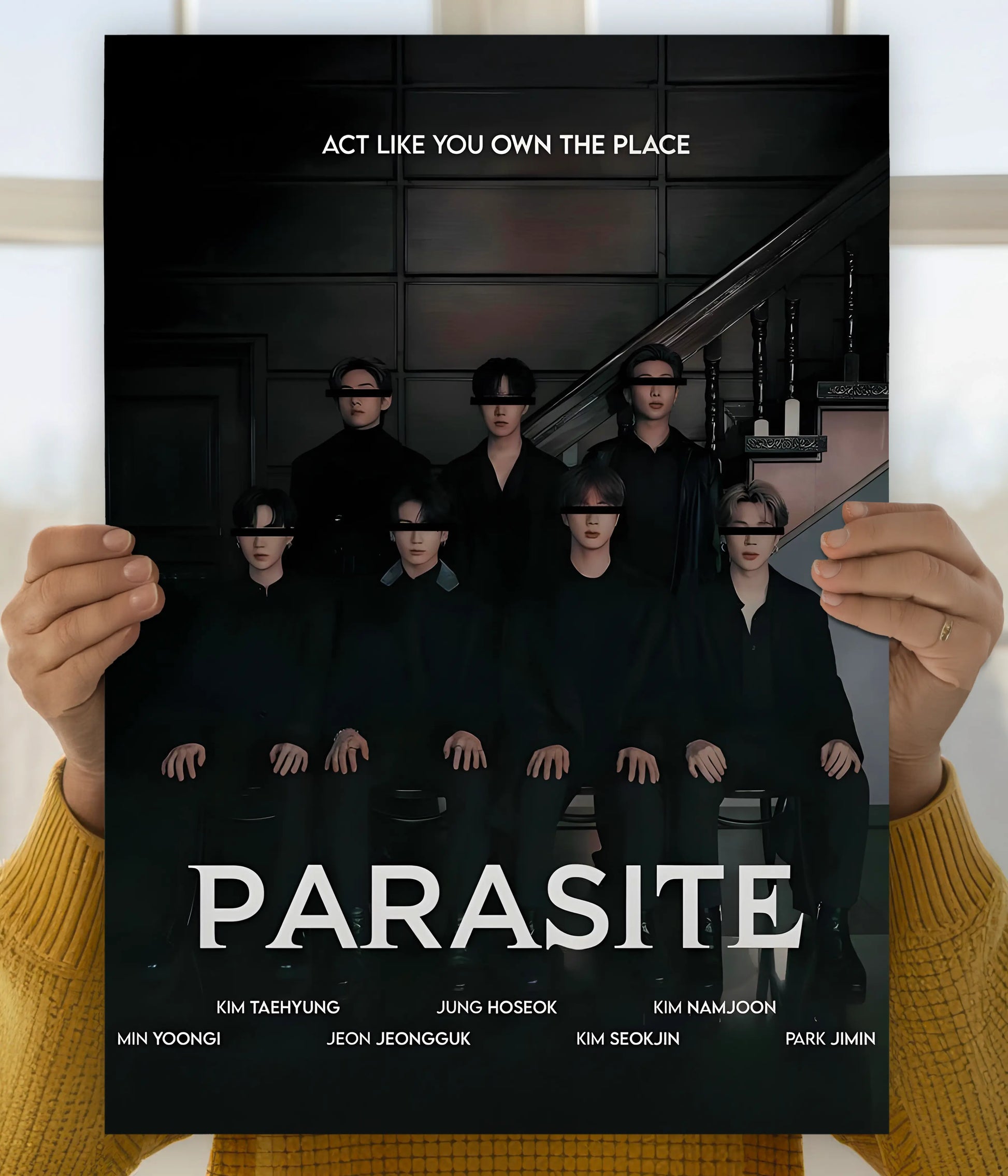BTS “Parasite” Wall Poster Main Image - Everanta