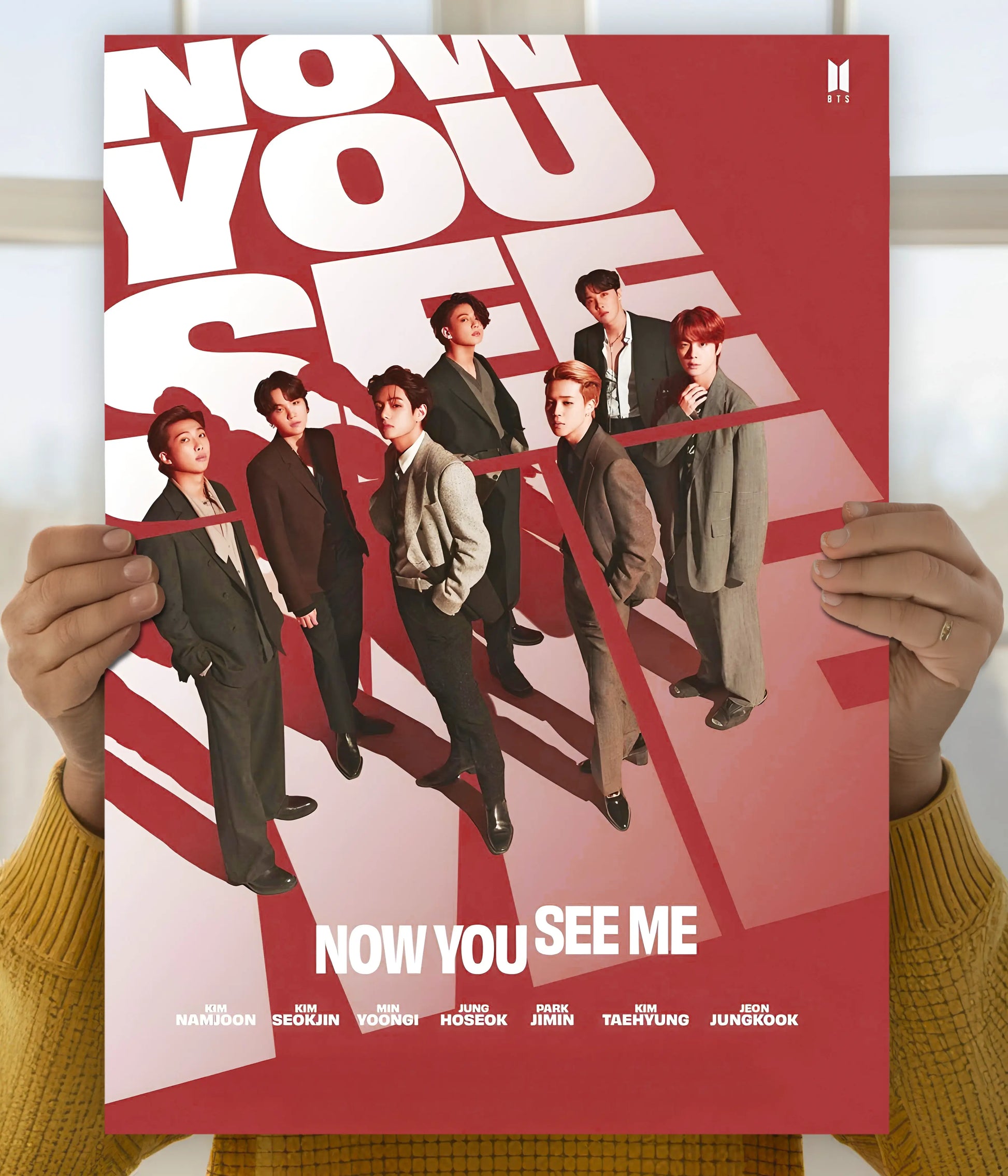 BTS Wall Poster – Now You See Me Edition Main Image - Everanta