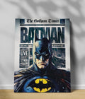 Batman: The Gotham Times Cover Canvas Print