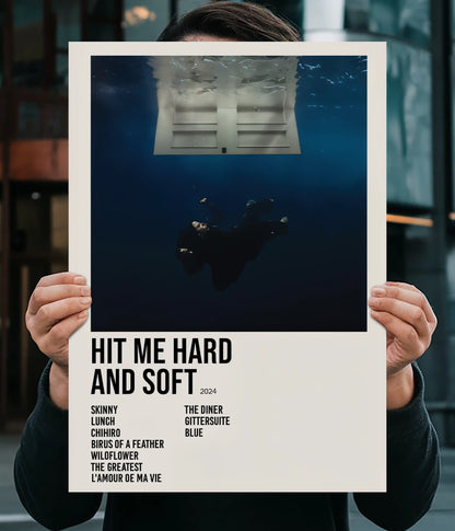 Billie Eilish – Hit Me Hard and Soft Album Poster Main Image - Everanta