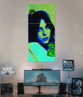 Billie Eilish Neon Glow – Music Split Poster