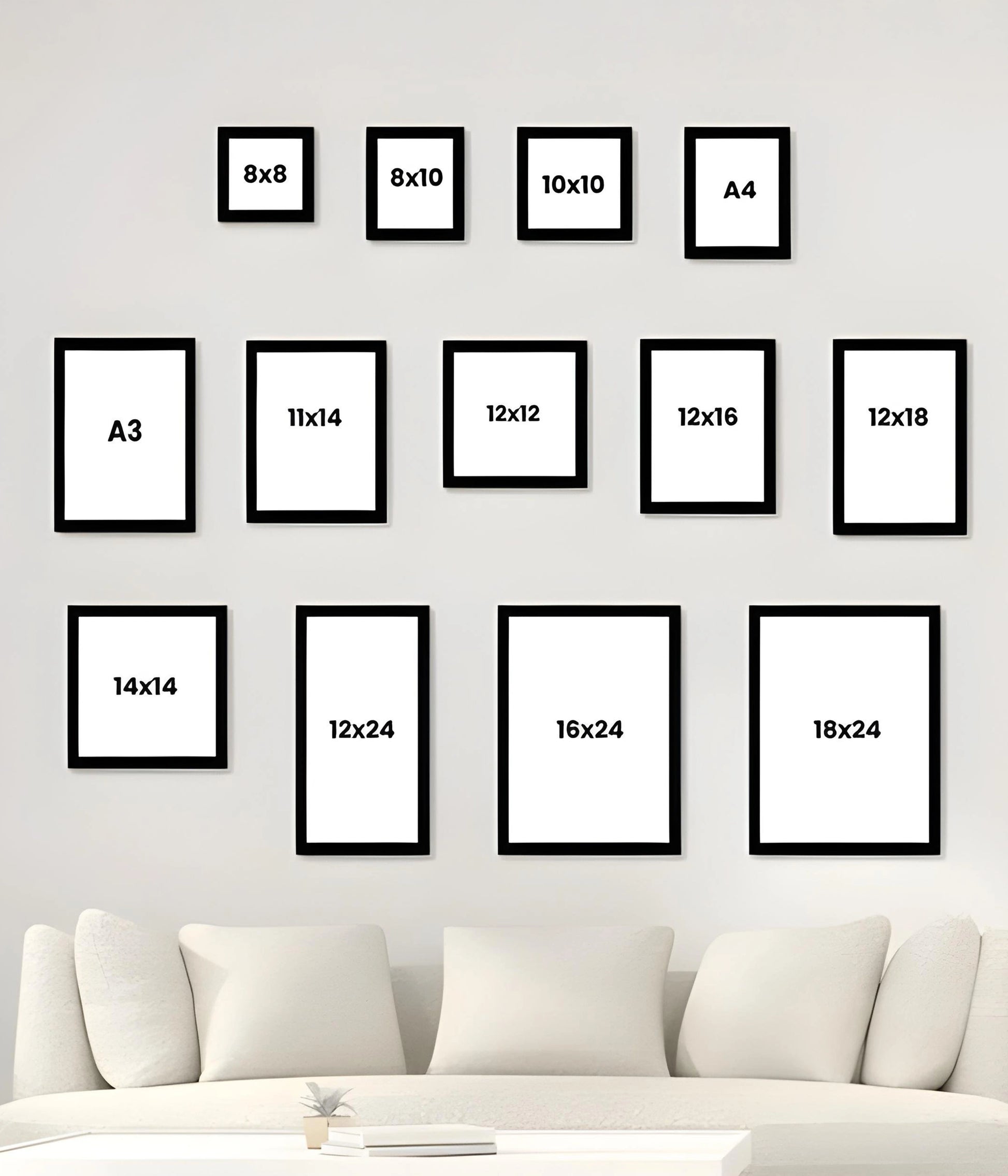 Black Frame Posters - Everanta
