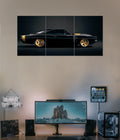 Black & Gold - Tusk Muscle Car Split Poster