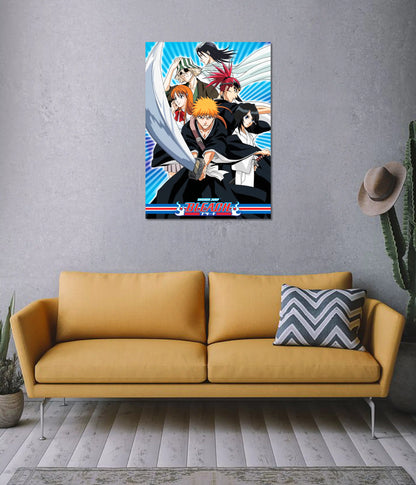 Bleach Squad Heroes Anime Poster on Wall - Everanta