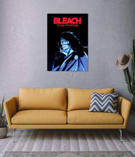 Bleach TYBW Yhwach Glow Poster on Wall - Everanta