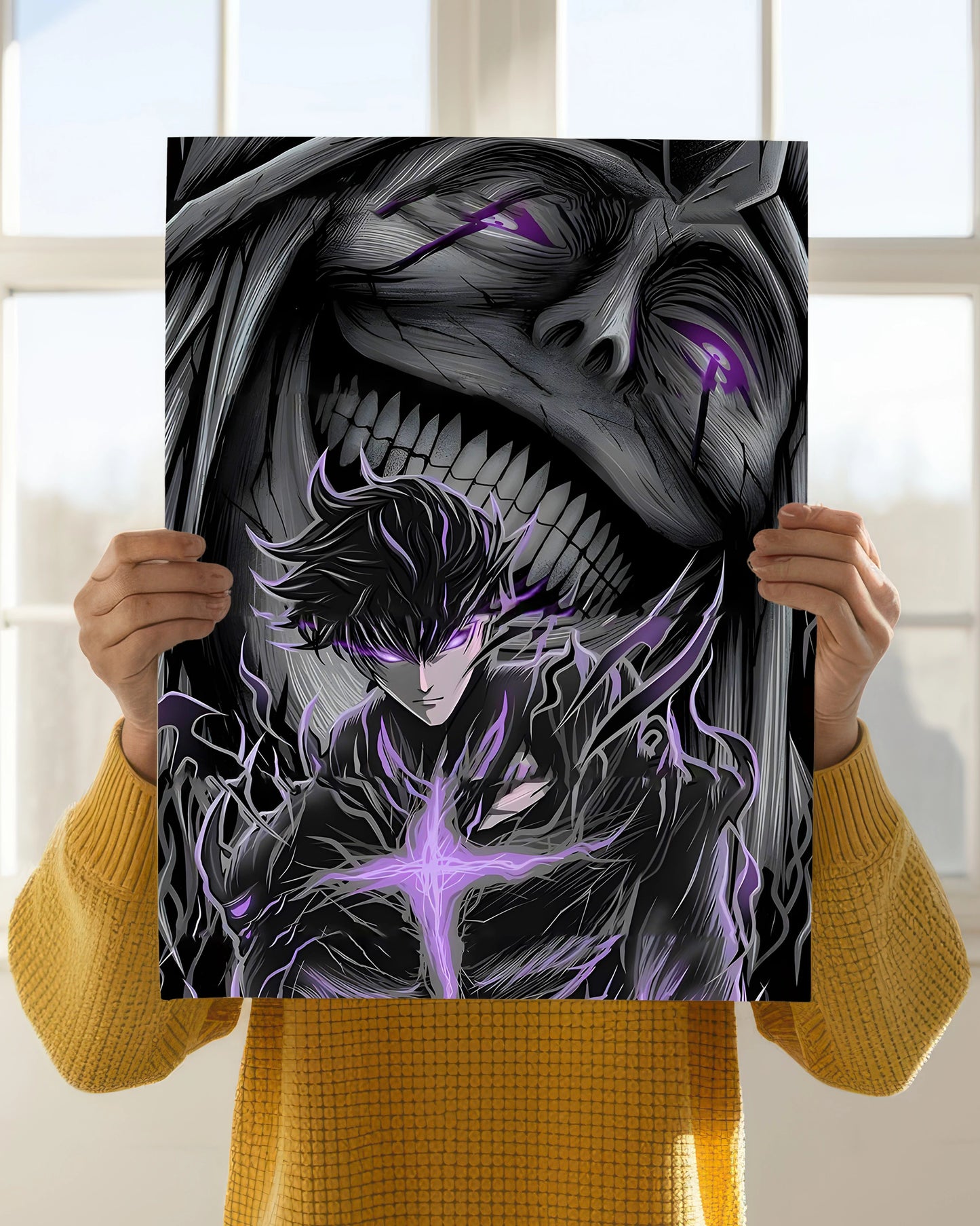 Bleach Vibe – Dark Anime Poster Holding Image - Everanta